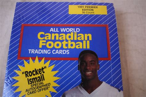 all world canadian football trading cards